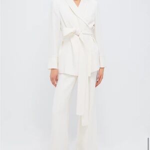 Elegant Cream Women's Suit (Blazer and Pants) from Tuckernuck. New with tags.